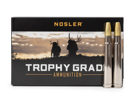Патрон Nosler Safari Trophy Grade кал. .375 H&H Mag. Solid (300 grain / 19,4 г) уп. 20 шт