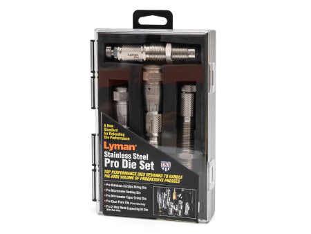 Набор из 4-х матриц Lyman Pro Stainless Steel Rifle 4-Die 338 Lapua (7701036)