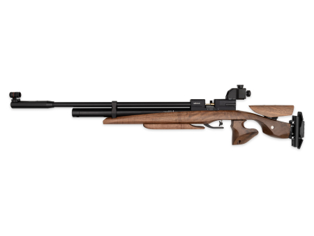 Спортивная PCP винтовка Атаман M2 Sport 1414/RB (SL) с диоптрическим прицелом кал. 4,5 мм Diablo (орех)