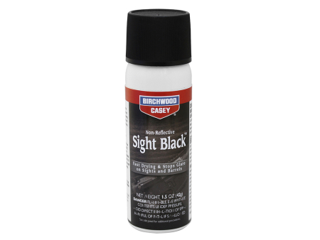 Краска для оружия Birchwood Sight Black чёрная матовая, аэрозоль 42 г (33915)
