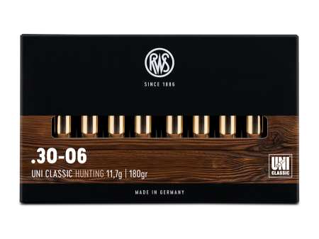 Патрон RWS кал. .30-06 Springfield Uni Classic (180 grain / 11,7 г) уп. 20 шт
