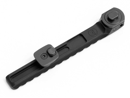 Кронштейн поворотный MAKflex 2100-5000 быстросъёмное база Picatinny (180 мм) под зажим Apel 