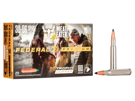 Патрон Federal Premium кал. .30-06 Springfield Trophy Copper (180 grain / 11,7 г) уп. 20 шт