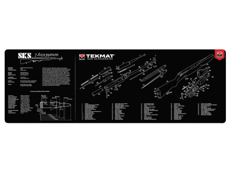 Оружейный неоприновый коврик для чистки TekMat SKS (300х910 мм)