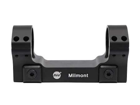 Кронштейн моноблочный MAKmilmont 57620-3400 небыстросъемный (D34 мм / BH 17 мм / 20 MOA) на базуPicatinny 