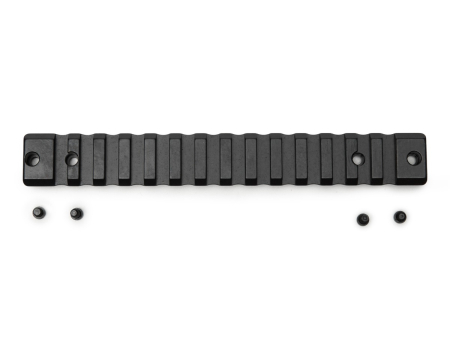 Планка Picatinny MAK 55202-50012 (long receiver) для винтовки Remington 700 / Sauer 100, стальная 0 MOA (160 мм / 141 г)