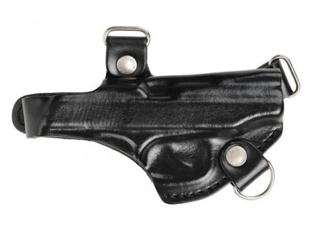 Наплечная горизонтальная кобура Stich Profi для ПМ, черная (модель №21)