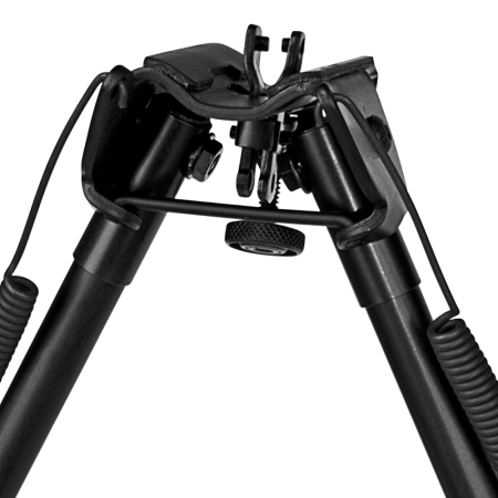 Сошки Harris 1A2-LM (23-33 см) ступенчатые ножки, фиксированное основание, крепление на адаптер под антабку