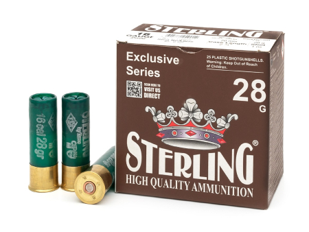 Патрон дробовой STERLING калибр 16/70 дробь № 7 (2,5 мм) 28 г (упаковка 25 шт)