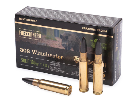 Патрон Fiocchi кал. .308 Win. Freccia Nera (180 grain / 11, 7 г) уп. 20 шт