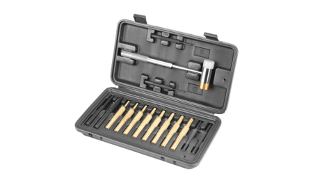 Набор латунных выколоток Wheeler Hammer and Punch Set в кейсе (951900)