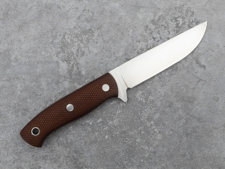 Нож F5 Рукоять-Микарда койот,насечка