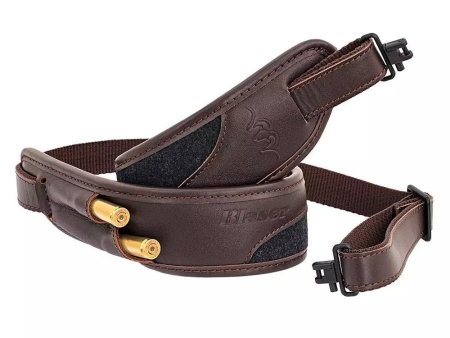 Фирменный ружейный ремень Blaser R8 Loden-сукно / кожа (980409317)