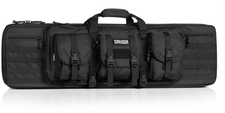 Чехол тактический на два карабина Savior American Classic (1370х300х230 мм) чёрный нейлон