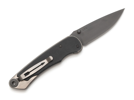 Складной нож Spartan Blades Akribis, рукоять Titanium с накладками G10, клинок CPM S35VN DLC  (89 мм)