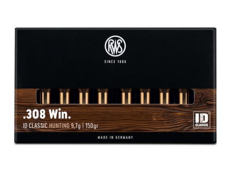Патрон RWS кал. .308 Win ID Classic (150 grain / 9,7 г) уп. 20 шт
