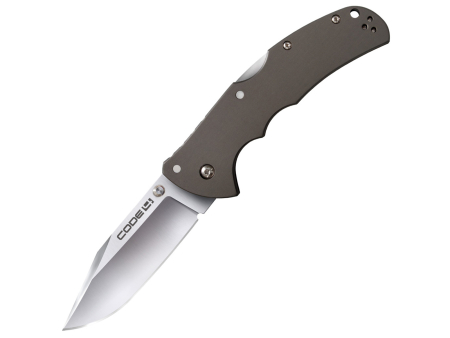 Складной нож Cold Steel Code 4 Clip Point CS-58PC, рукоять 6061 Aluminum, сталь CPM S35VN (89 мм)