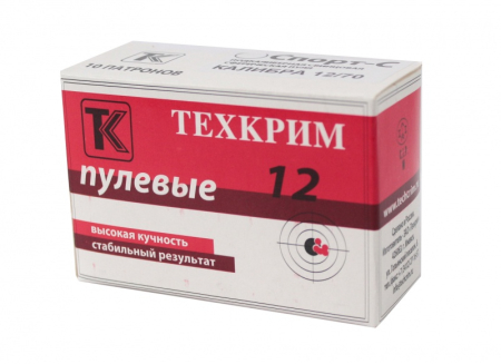 Пулевой патрон 12/70 пуля Спорт-С (Техкрим)