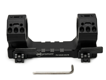 Кронштейн моноблочный MAKpromont 53520-30178 быстросъемный (D30мм / BH 17мм / 20 MOA) на планку Picatinny