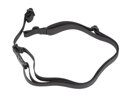 Тактический 3-точечный текстильный ремень Benelli чёрный (800139)