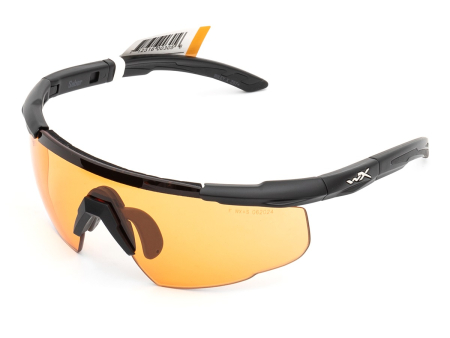 Очки защитные Wiley X Saber Advanced 306 (оправа чёрная, линзы: тёмно-серый / светло- коричневая)