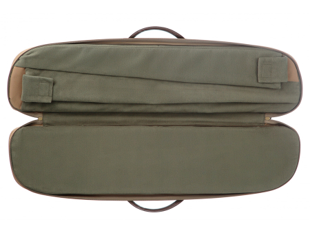 Ружейный чехол Vektor К-8601 для самозарядного в разборе ружья со стволом до 100 см, из синтетический ткани с кожанной отделкой