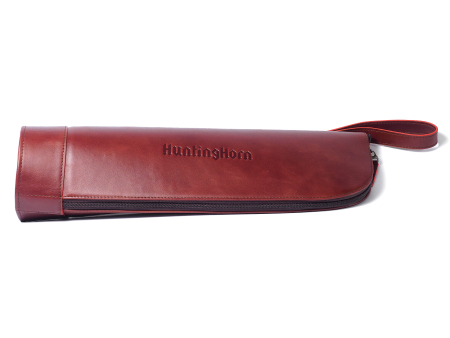 Чехол для хранения оптического прицела HuntingHorn M / 9x38 см, кожа (HH203415)