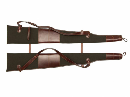 Парные чехлы Maremmano для ружей до 126 см, текстиль/кожа (J6000)