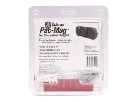 Формованный трёхсекционный магнит с комплектом крепёжных элементов для хранения оружия