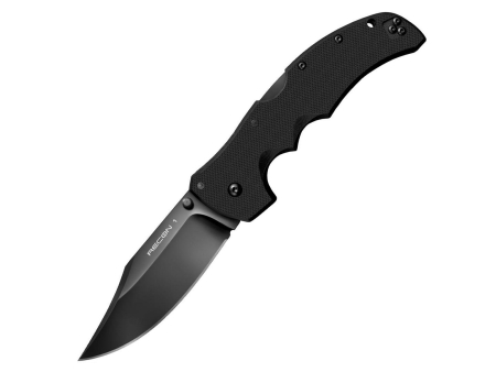 Складной нож Cold Steel Recon 1 Clip Point Plain Edge CS27BC, рукоять G-10, сталь CPM S35VN / DLC покрытие на клинке (102 мм)