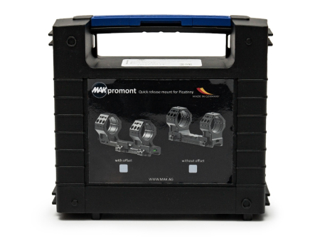 Кронштейн моноблочный MAKpromont 53500-34158 быстросъемный (D34мм / BH 15мм / 0 MOA) на планку Picatinny