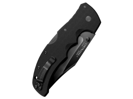 Складной нож Cold Steel Recon 1 Clip Point Plain Edge CS27BC, рукоять G-10, сталь CPM S35VN / DLC покрытие на клинке (102 мм)