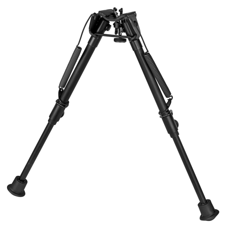 Сошки Harris 1A2-L (23-33 см) ножки с автостопором, фиксированное основание, крепление на адаптер под антабку.