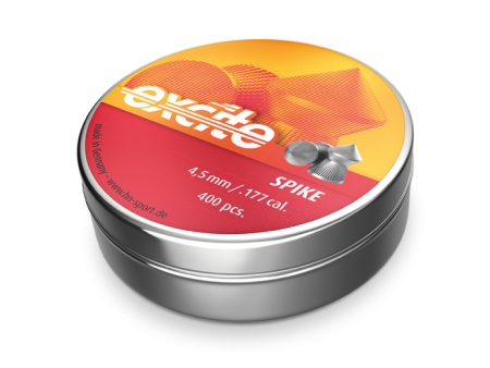 Пули для пневматики H&N Excite Spike кал. 4,5 мм (8,64 grain / 0,56 г) уп. 400 шт
