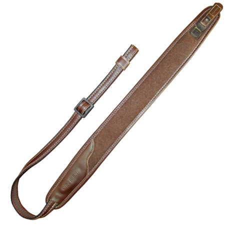 Ремень для ружья Niggeloh Classic неопреновый с кожаными вставками коричневый (1411 00001)
