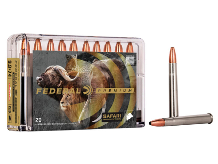Патрон Federal Premium кал. 9.3x74R  Swift A-Frame Cape-Shock (286 grain / 18,5 г) уп. 20 шт