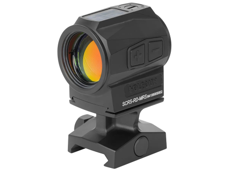 Коллиматорный прицел Holosun Micro SCRS-RD-MRS закрытого типа / Solar Panel / 2 MOA red Dot / 65 MOA Circle 