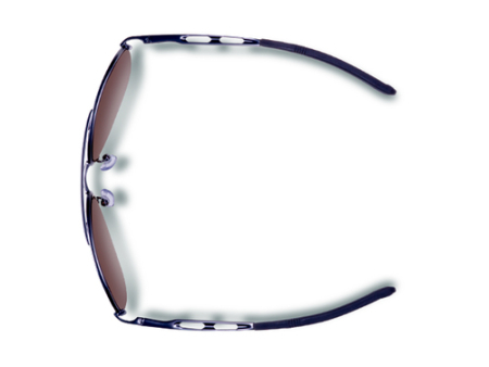 Очки - авиаторы Gargoyles Victor Polarized ободковая тёмно-серая оправа c линзами коричневый градиент (10700137.QTM)