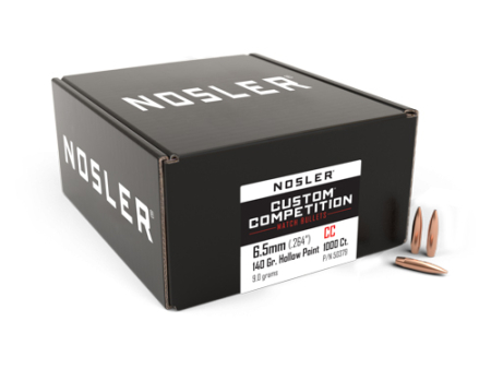 Nosler Custom Competition, кал.6,5 140 Gn (х1000шт) пули