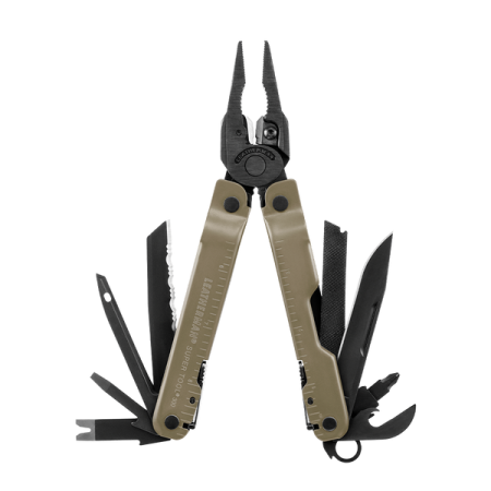 Мультитул Leatherman Super Tool 300 M Coyote Tan 18 инструментов, нейлоновый чехол (832762)