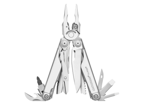Мультитул Leatherman Surge Stainless 21 инструмент, нейлоновый чехол (830165)