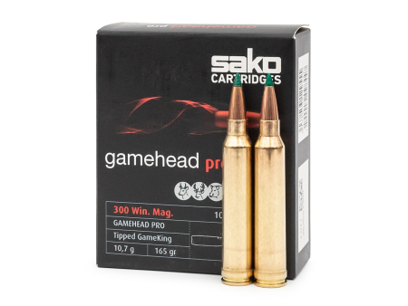 Патрон Sako Gamehead Pro кал. .300 Win.Mag. TGK (165 grain / 10,7 г) уп. 10 шт