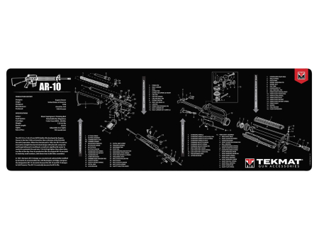Оружейный неоприновый коврик для чистки TekMat AR10 (300х910 мм)