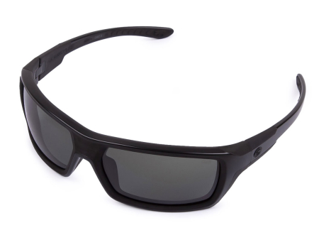 Очки Gargoyles Khyber ободковая чёрная оправа с синими линзами (10700195.QTM)