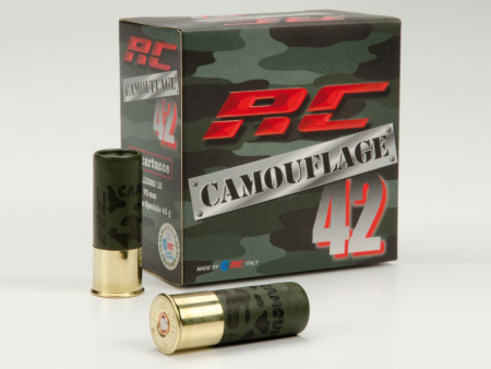 Патрон дробовой RC Camouflage 42 кал. 12/70, № 0 (3,9 мм) 42 г, уп. 25шт.