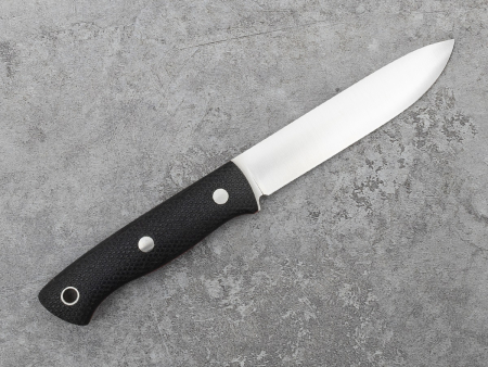 Нож Южный Крест Бушкрафт L, Рукоять -Микарта черная,насечка