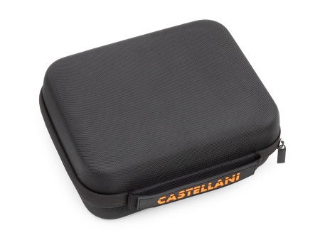 Очки для стрельбы Castellani C-Mask Pro (LIGHT PURPLE / 41%) в жёстком чехле на 6 линз.