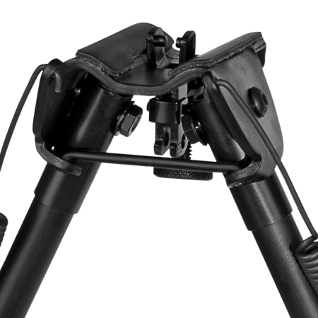 Сошки Harris 1A2-L2 (23-33 см) самовыравнивающиеся ножки, фиксированная основание, крепление на адаптер под антабку.