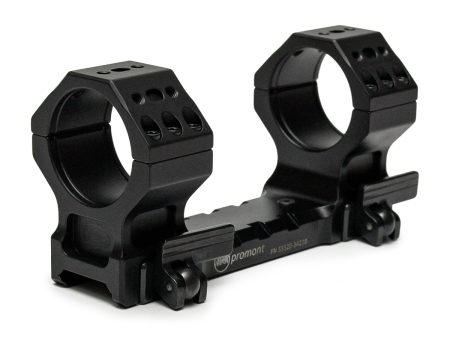 Кронштейн моноблочный MAKpromont 53520-34218 быстросъемный (D34мм / BH 21мм / 20 MOA) на базу Picatinny