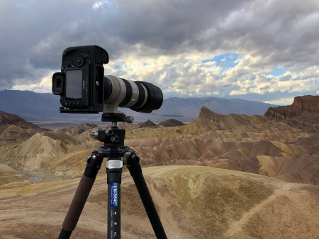 Штатив трипод Leofoto LN-364C+LH-55